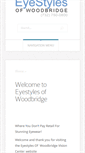 Mobile Screenshot of eyestylesofwoodbridge.com
